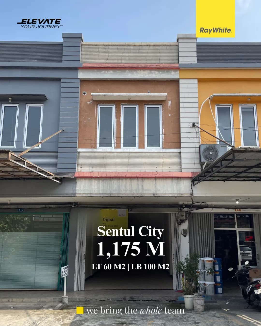 Ruko Strategis 2 Lantai di Jl Mayor Oking Cibinong — foto 1 dari 10
