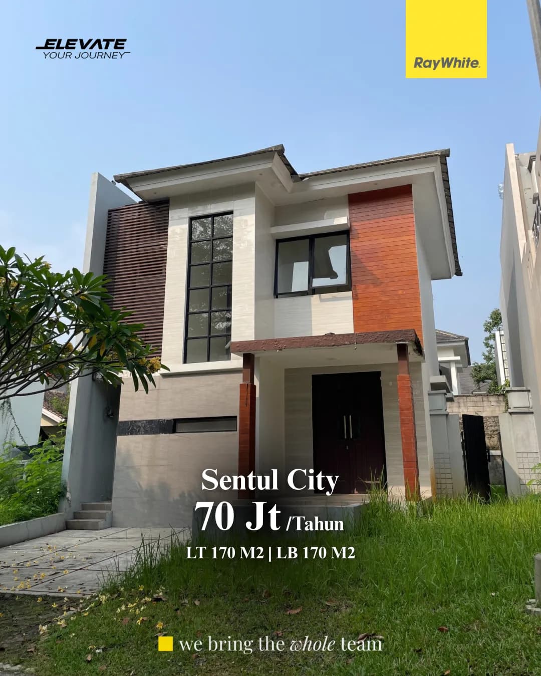 Rumah Asri View Pegunungan Cluster Taman Andalusia, Sentul City