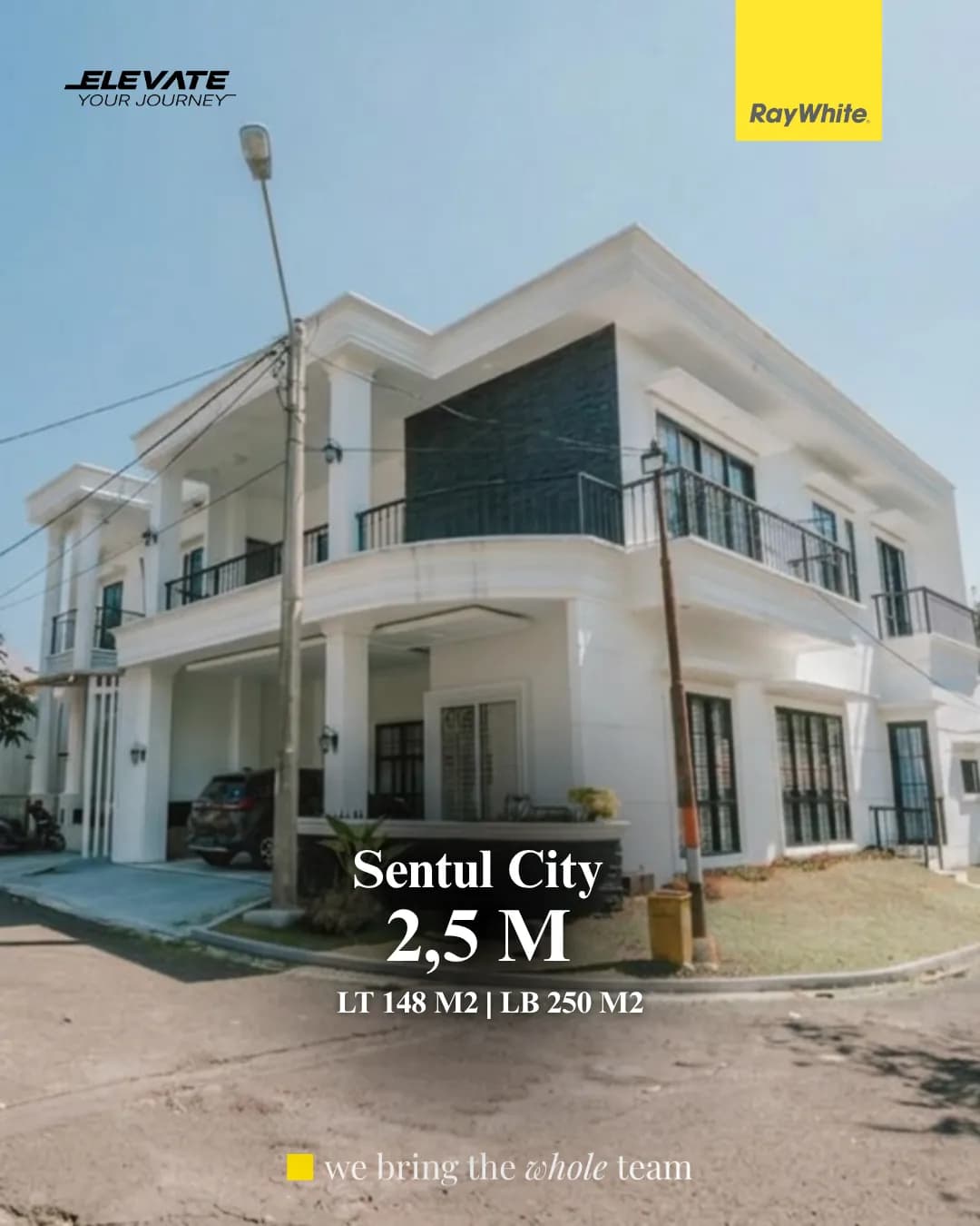 Rumah Mewah American Classic View Gunung Pancar di Sentul City — foto 1 dari 9