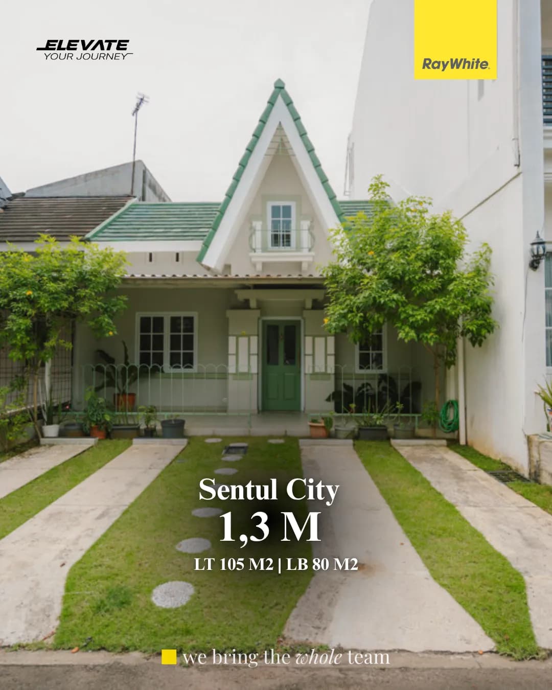 Rumah Second Rasa Baru Harga Ekonomis, Kawasan Perbukitan Sentul